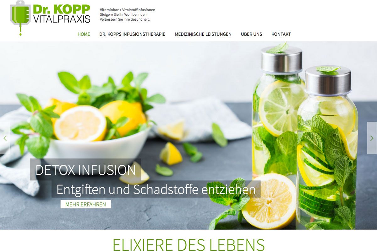 Vitaminbar <b>– Prävention und Therapie mit Vitalstoffinfusionen</b>